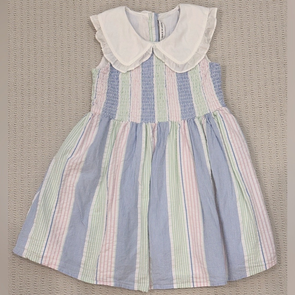 Janie & Jack seersucker smocked sundress
